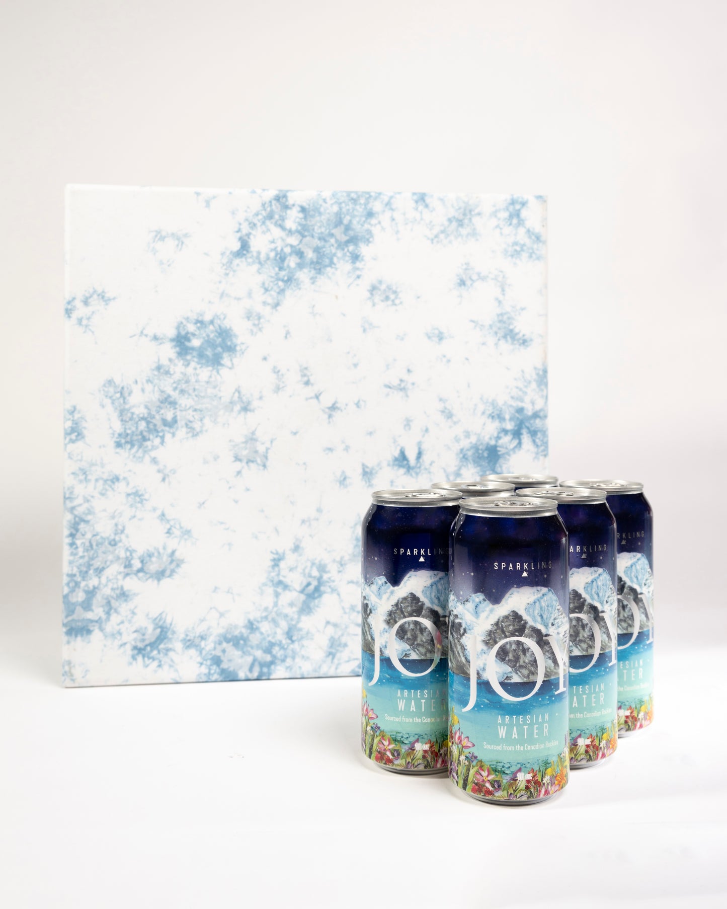 6 pack of Sparkling Joy Water